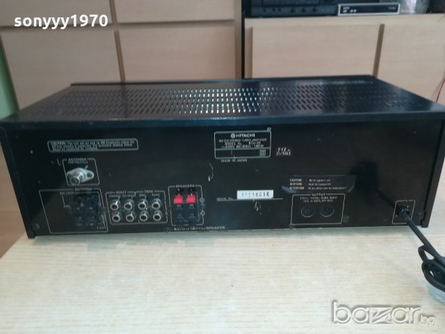 hitachi hta-09 stereo receiver-made in japan-внос франция, снимка 6 - Ресийвъри, усилватели, смесителни пултове - 21373104