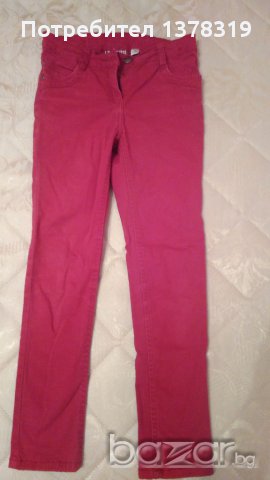 Панталон тип дънки за момиче размер 128см., снимка 1 - Детски панталони и дънки - 15994783