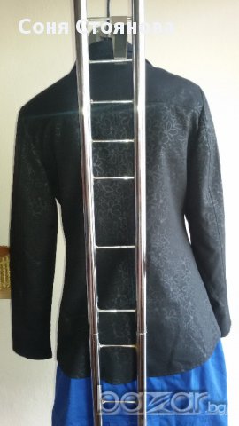 Дамско сако черно по поръчка *, снимка 2 - Сака - 15378907