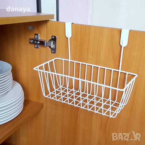 867 Закачаща се метална етажерка кошница за врата на кухненски шкаф, снимка 5 - Други - 25034029
