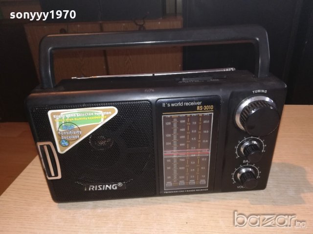 rising rs-3010 receiver-ретро колекция-внос швеицария, снимка 3 - Ресийвъри, усилватели, смесителни пултове - 21180892