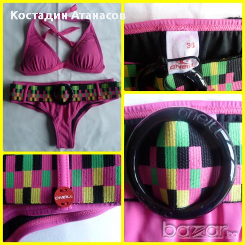 O'neill / О'нийл бански # Розов, снимка 13 - Бански костюми - 10910206