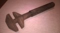 поръчан-ретро раздвижен ключ-антика 25х9см, снимка 3