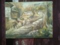Картина ,,Българско село '', снимка 2