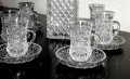 Кристален сервиз за арабски, турски чай, снимка 3