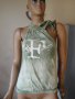 Атрактивен светлозелен дамски топ / потник, дамска блуза / тениска без ръкави, ръкав, дамско бюстие, снимка 1 - Корсети, бюстиета, топове - 8501207