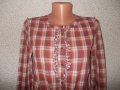 Карирана риза в червено М размер, снимка 2