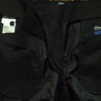 S' Oliver черен прав панталон, днес 9 лв, снимка 1 - Панталони - 23970111