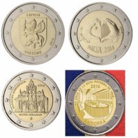 2 Евро Монети (възпоменателни) 2016 / 2 Euro Coins 2016 UNC, снимка 16 - Нумизматика и бонистика - 16368033