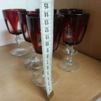 Френски кристални чаши за вино , снимка 4 - Антикварни и старинни предмети - 22117719