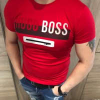 Мъжка тениска Boss код 147, снимка 1 - Тениски - 24628410