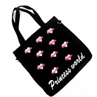 Спортна дамска чанта с две дръжки "Розови сърца", снимка 4 - Чанти - 21497556