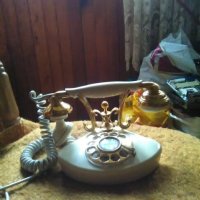 Ретро ПОЗЛАТЕН телефон оникс-18карата, снимка 12 - Антикварни и старинни предмети - 25137070