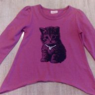 РАЗПРОДАЖБА нова блузка с коте-РАЗПРОДАЖБА, снимка 2 - Бебешки блузки - 17306183