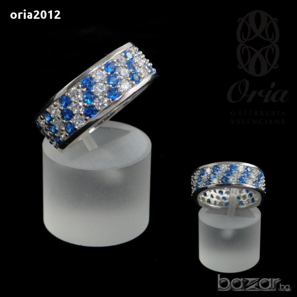 сребърен пръстен 157, снимка 1