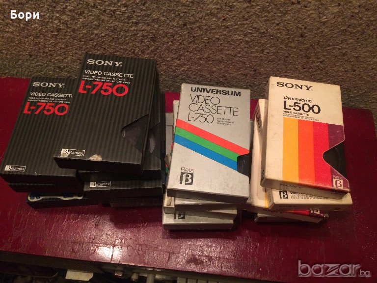 Видеокасети Betamax, снимка 1