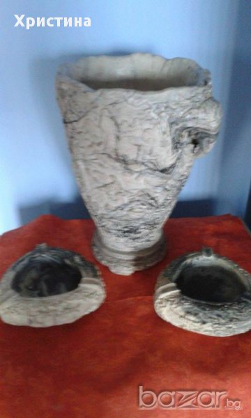 ваза и два пепелника, снимка 1