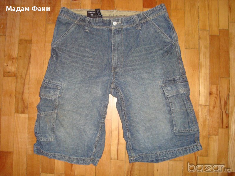 Къси мъжки дънки C&A 34 номер, снимка 1