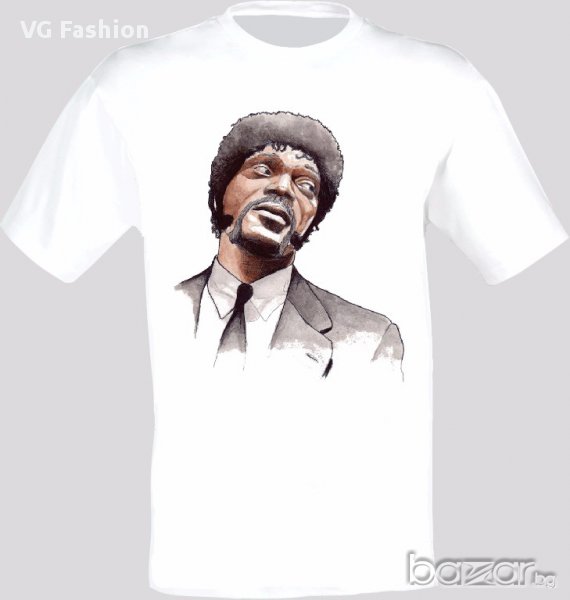 Криминале Pulp Fiction Jules Winnfield Тениска Мъжка/Дамска S до 2XL, снимка 1
