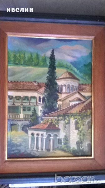 картина-манастир, снимка 1