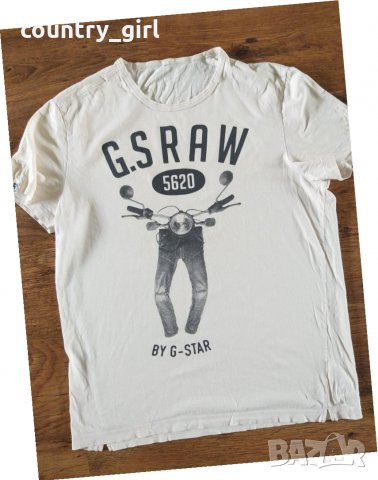g-star restany r/t - страхотна мъжка тениска, снимка 4 - Тениски - 25604099