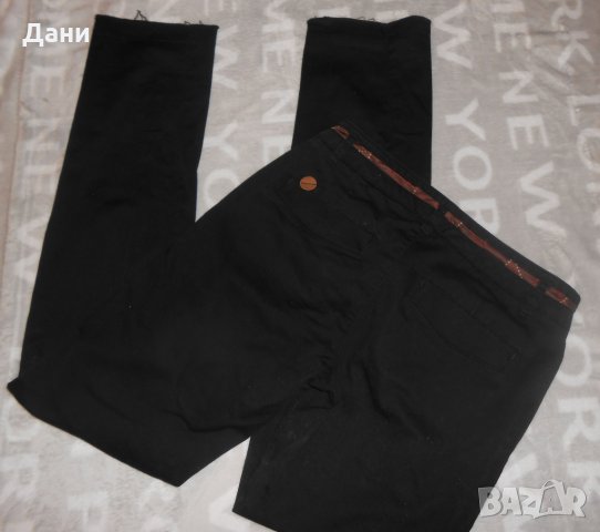 100% Оригинален  черен панталон Hugo Boss, снимка 3 - Панталони - 24104007