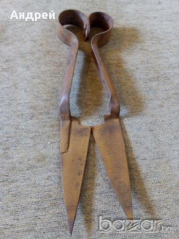 Старинна ножица,ножици, снимка 2 - Антикварни и старинни предмети - 18068885