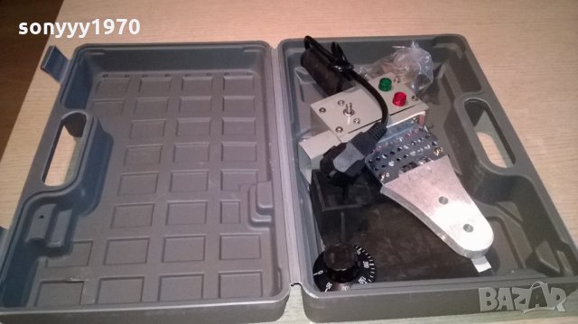 лепачка за пвц тръби с 3 глави в куфар, снимка 5 - Други инструменти - 22789752