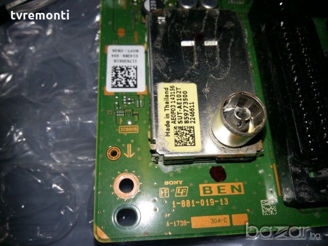 MAIN AV 1-881-019-13 , снимка 2 - Части и Платки - 19437423