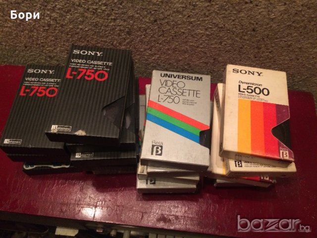 Видеокасети Betamax