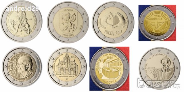 2 Евро Монети (възпоменателни) 2016 / 2 Euro Coins 2016 UNC, снимка 16 - Нумизматика и бонистика - 16368033
