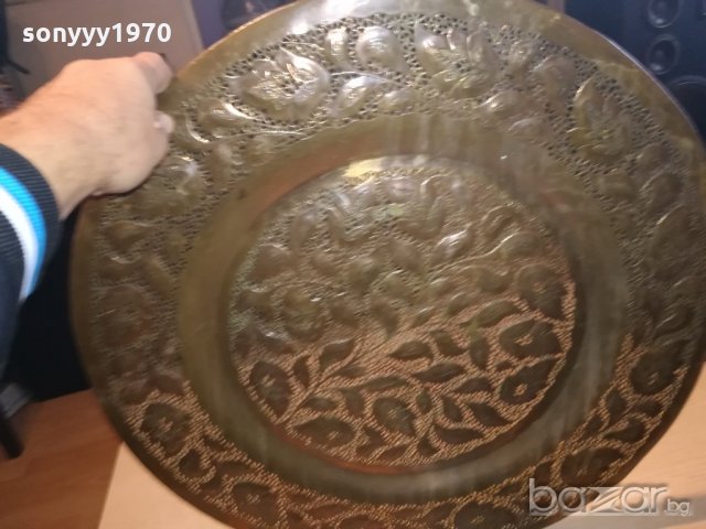 ретро колекция-огромна чиния редка плетка-внос швеицария, снимка 11 - Колекции - 20190851