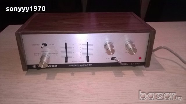 monacor model sa-340-amplifier-japan-внос швеицария, снимка 18 - Ресийвъри, усилватели, смесителни пултове - 12789010