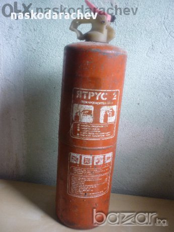 Прахов пожарогасител Янтрус 2, зареден, снимка 6 - Аксесоари и консумативи - 11873200