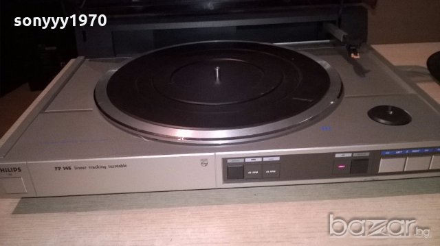 поръчан-philips fp146 linear tracking turntable-made in france, снимка 8 - Ресийвъри, усилватели, смесителни пултове - 19245169
