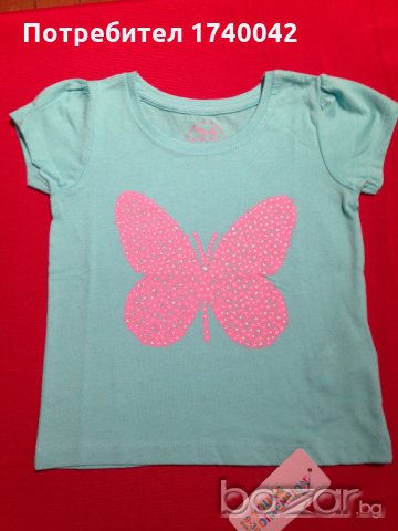 тениска за момиче 12-18мес., снимка 3 - Бебешки блузки - 20870542