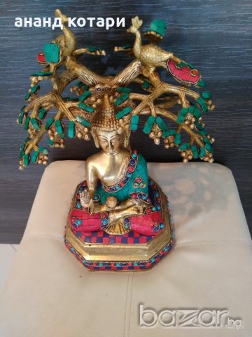 Буда статуя с естествен корал, снимка 3 - Статуетки - 21068968