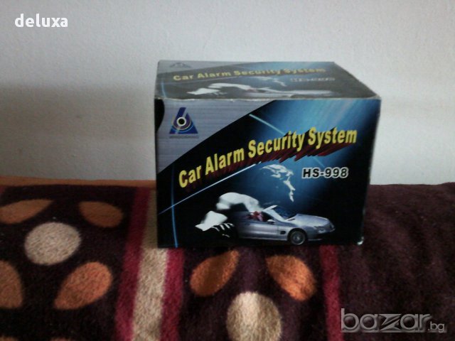 Аларма за кола, Car alarm security system hs-998, снимка 2 - Аксесоари и консумативи - 17104898