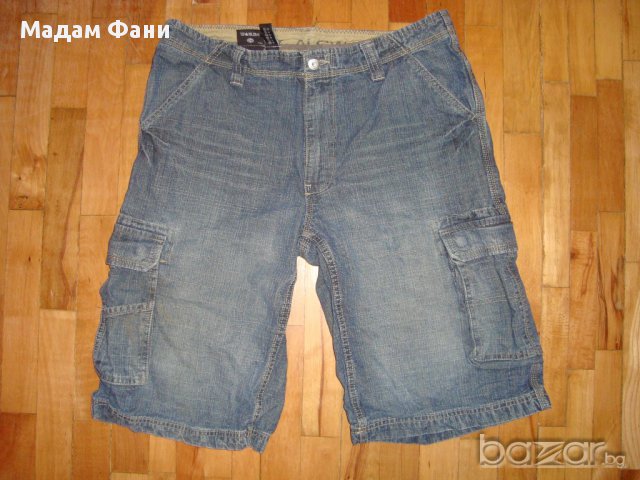 Къси мъжки дънки C&A 34 номер, снимка 1