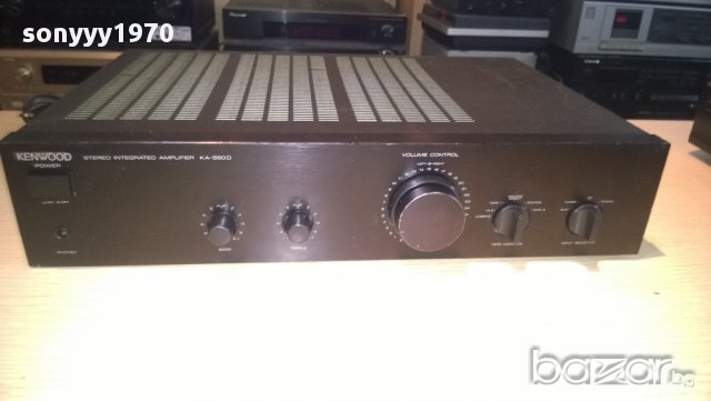 kenwood ka-550d stereo amplifier-made in japan-внос швеицария, снимка 5 - Ресийвъри, усилватели, смесителни пултове - 9778414
