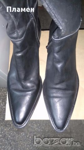 Дамски ботуши ест.кожа 38-39номер, снимка 3 - Дамски ботуши - 16966493