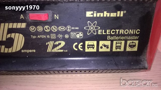 einhel-12voltts/15ampere-зарядно-внос швеицария, снимка 8 - Аксесоари и консумативи - 12584188