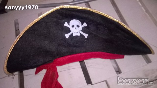 пиратска шапка 50х20см, снимка 2 - Шапки - 18250992