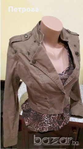 Дамско дънково яке S/M р-р., снимка 3 - Якета - 14315668