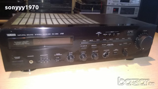 yamaha rx-450 receiver/japan-внос швеицария, снимка 5 - Ресийвъри, усилватели, смесителни пултове - 10712322
