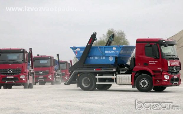 извозване на строителни отпадъци с контейнери от 4 до 12 м3, снимка 1 - Други машини и части - 16843599