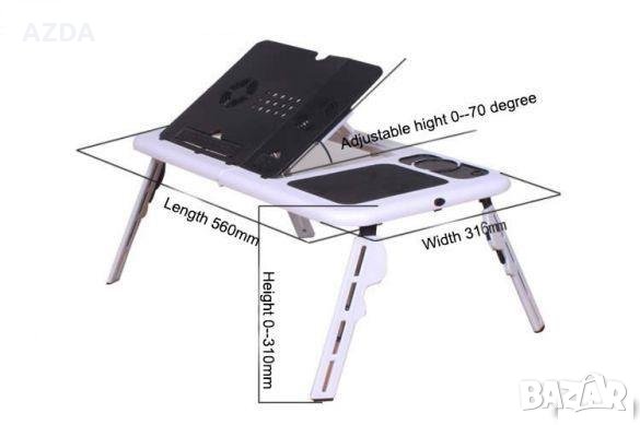 Маса Охладител за лаптоп с Два Вентилатора против прегряване , снимка 2 - Маси - 26019265