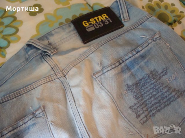 специална цена  G STAR RAW Оригинални мъжки дънки , снимка 5 - Дънки - 25464747