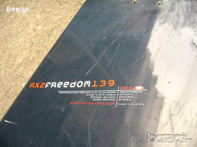 Сноуборд RX2 FREEDOM-136 см., снимка 3 - Зимни спортове - 12754033