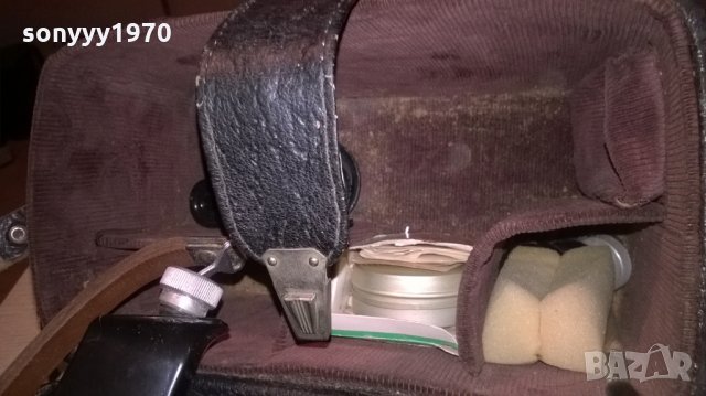 ретро руска камера-с кожен куфар, снимка 15 - Камери - 25332638